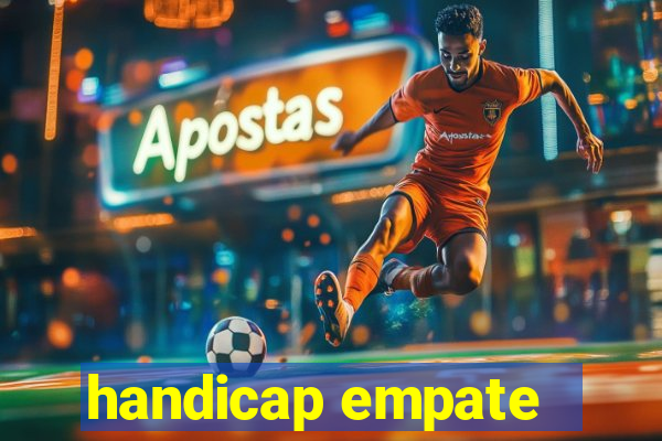 handicap empate -1